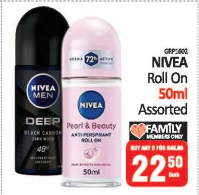 NIVEA Roll On 50ml