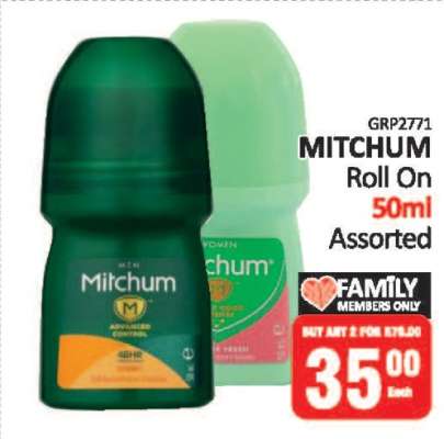 Mitchum Roll On 50ml
