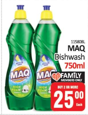 MAQ Dishwash