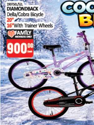 DIAMONDBACK Della/Cobra Bicycle