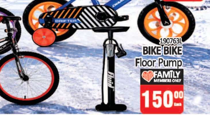 BIKE BIKE Floor Pump