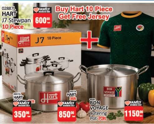 HART J7 Stewpan 10 Piece