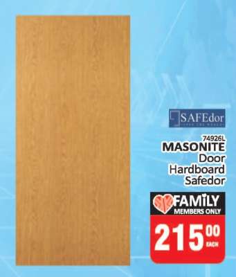 MASONITE Door Hardboard Safedor