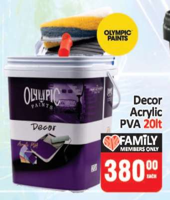 Decor Acrylic PVA 20lt