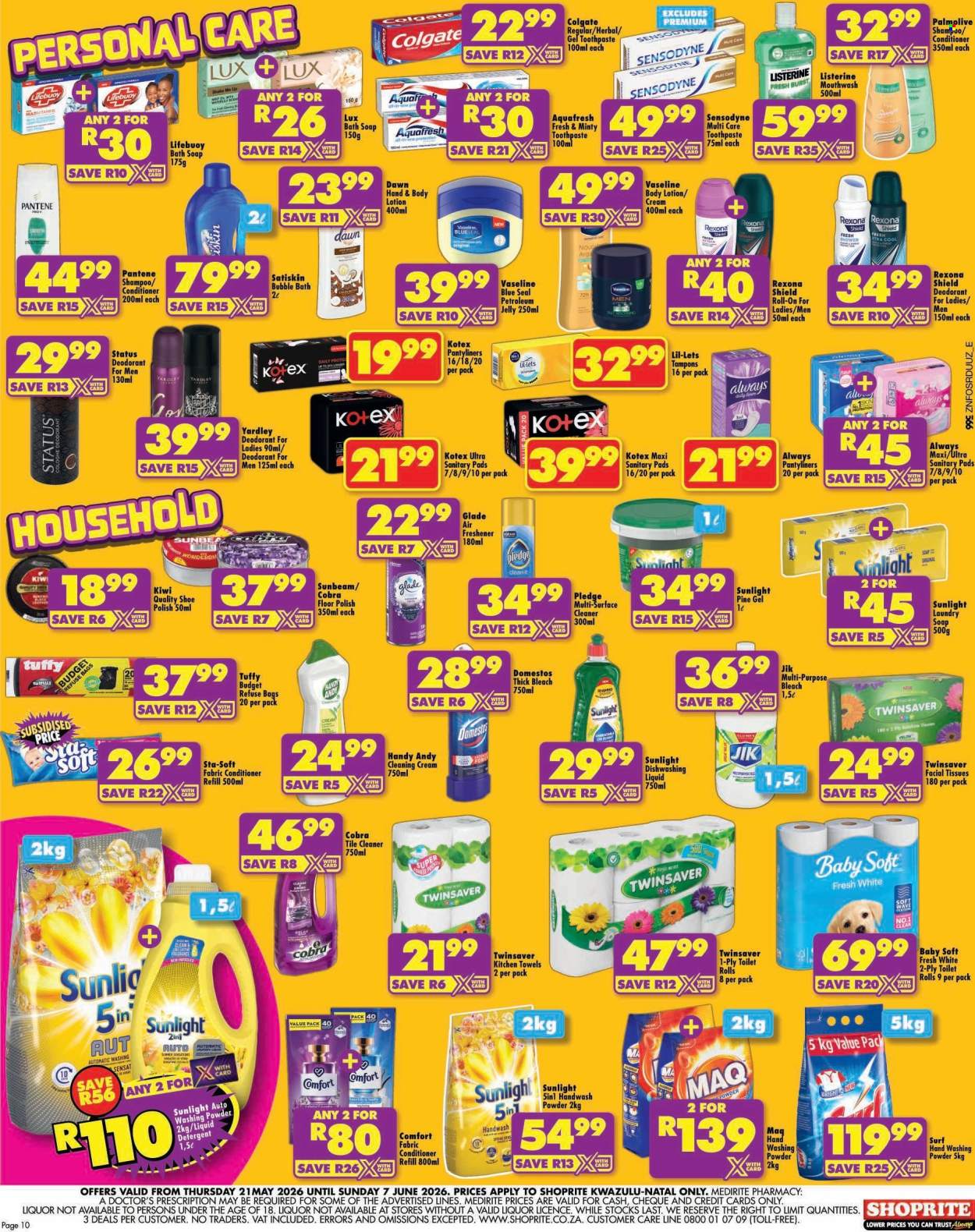 Shoprite specials - 21/05/2026 - 07/06/2026. Page 10