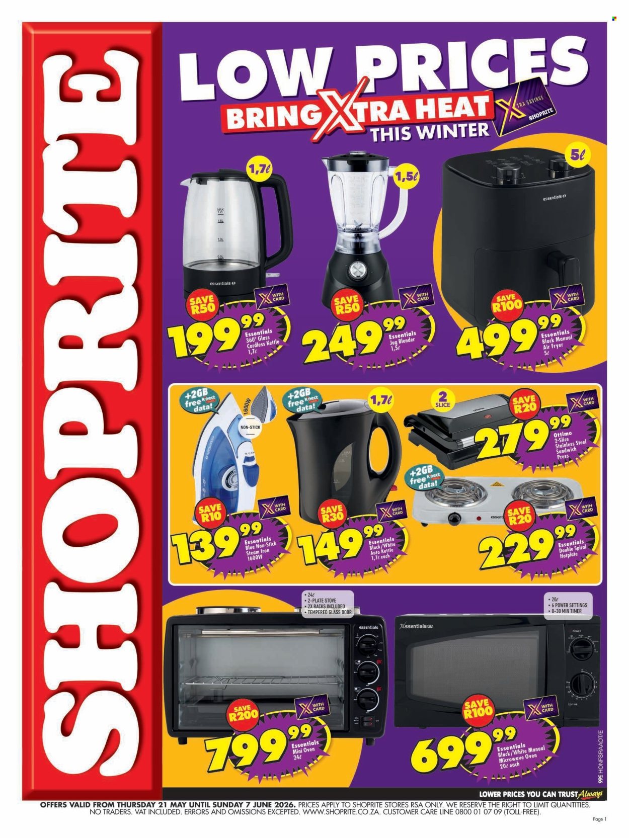 Shoprite specials - 21/05/2026 - 07/06/2026. Page 1
