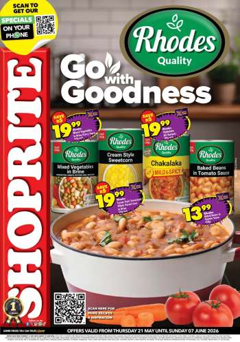 Shoprite catalogue  - 21/05/2026 - 07/06/2026.