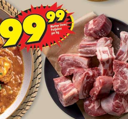 Mutton Stew Potjiekos per kg