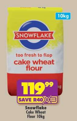 Snowflake Cake Wheat Flour-10kg