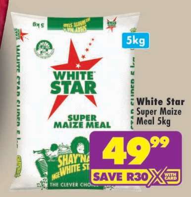 White Star Super Maize Meal 5kg