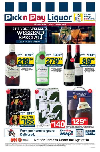 Pick n Pay catalogue  - 21/05/2026 - 24/05/2026.
