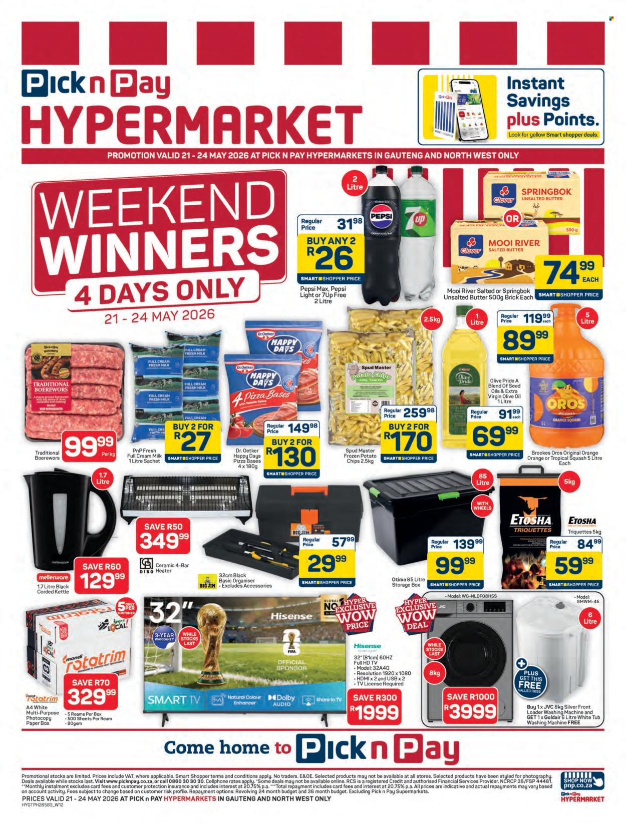 Pick n Pay Hypermarket specials - 21/05/2026 - 24/05/2026. Page 1