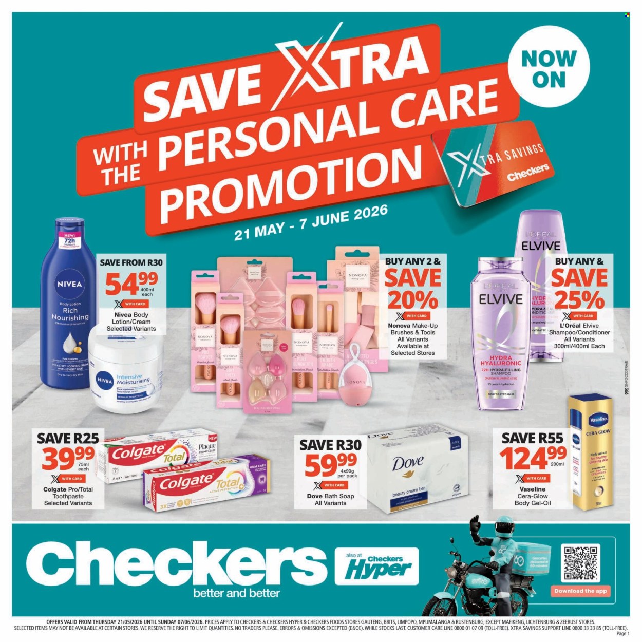 Checkers specials - 21/05/2026 - 07/06/2026. Page 1