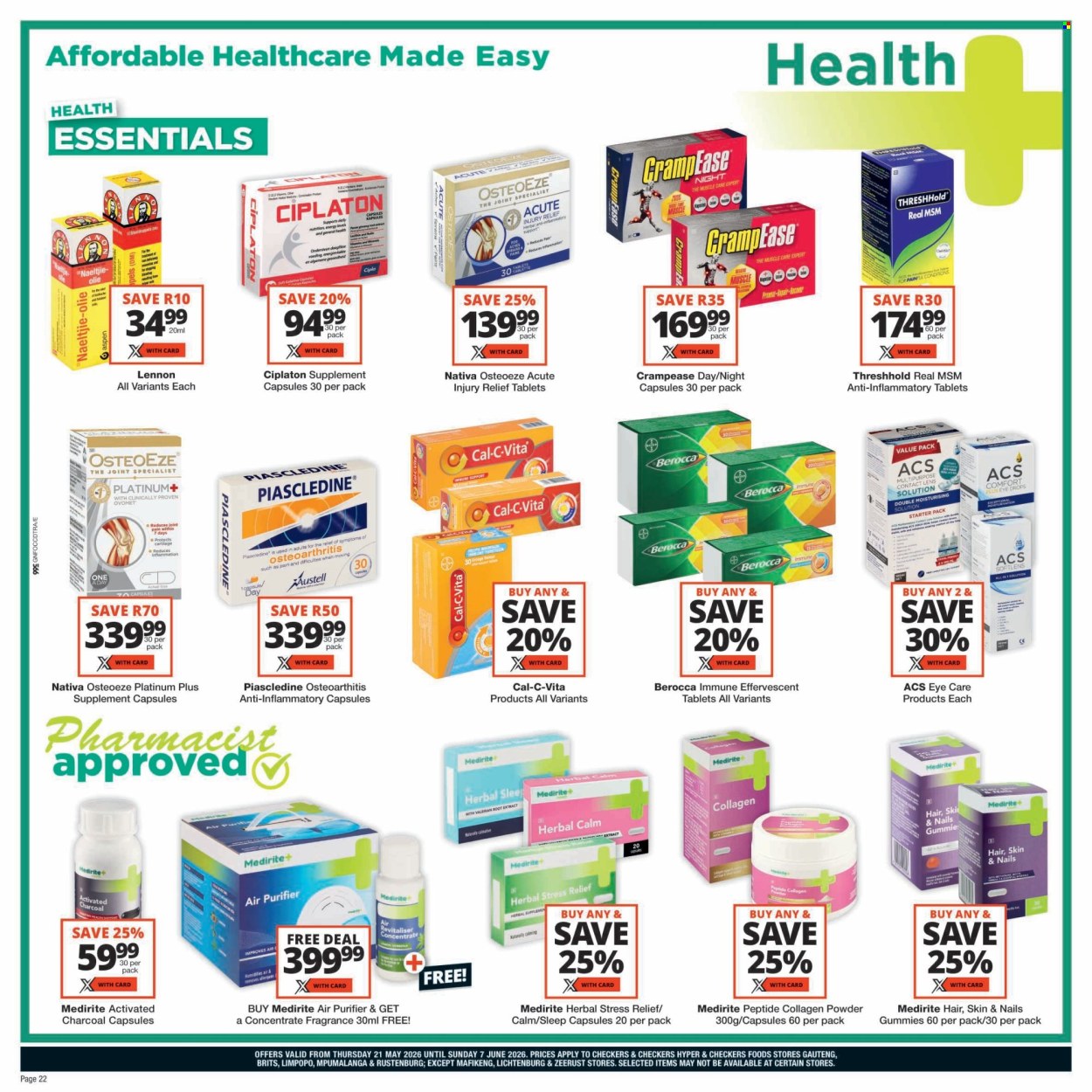 Checkers specials - 21/05/2026 - 07/06/2026. Page 22