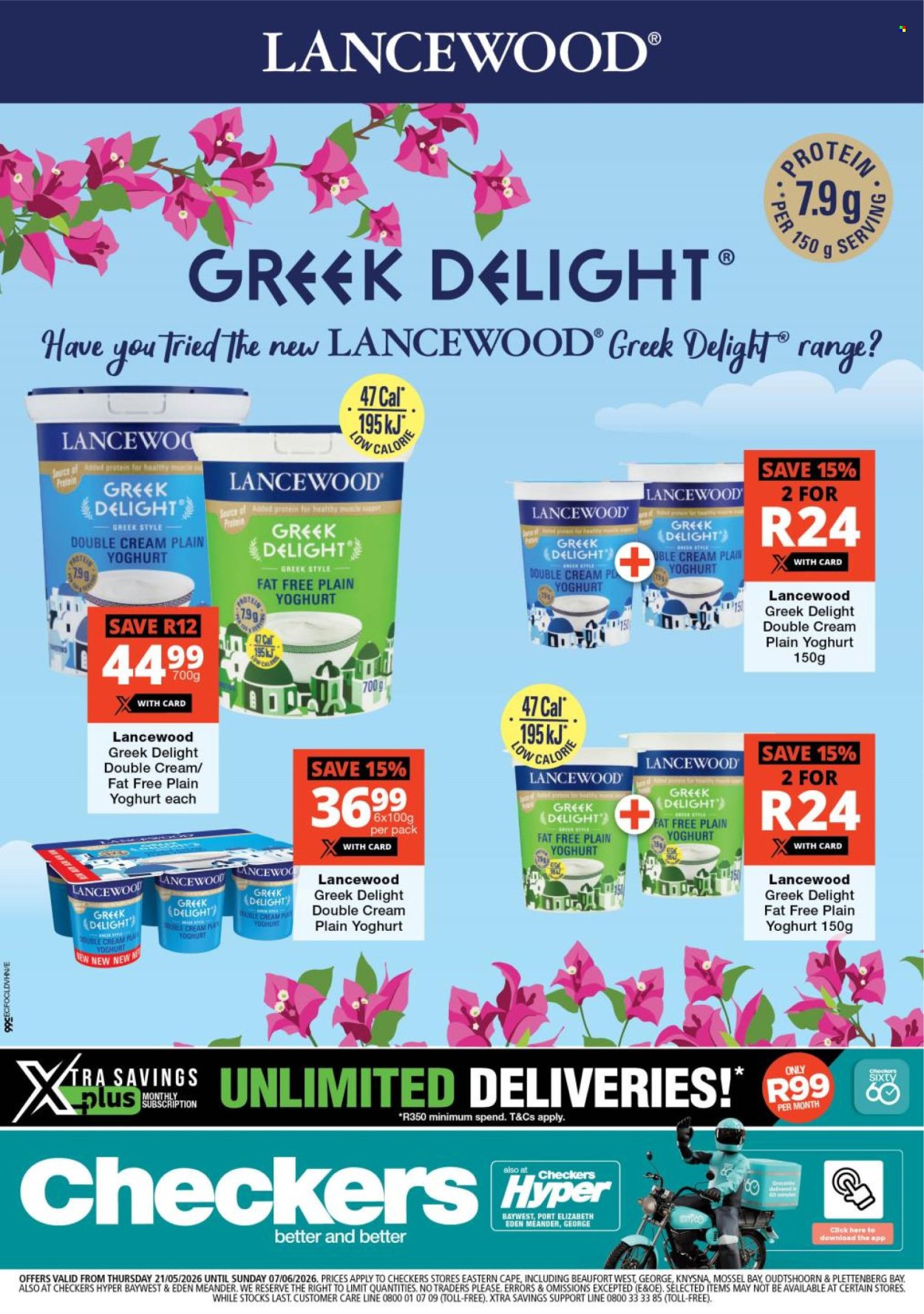 Checkers specials - 21/05/2026 - 07/06/2026. Page 1