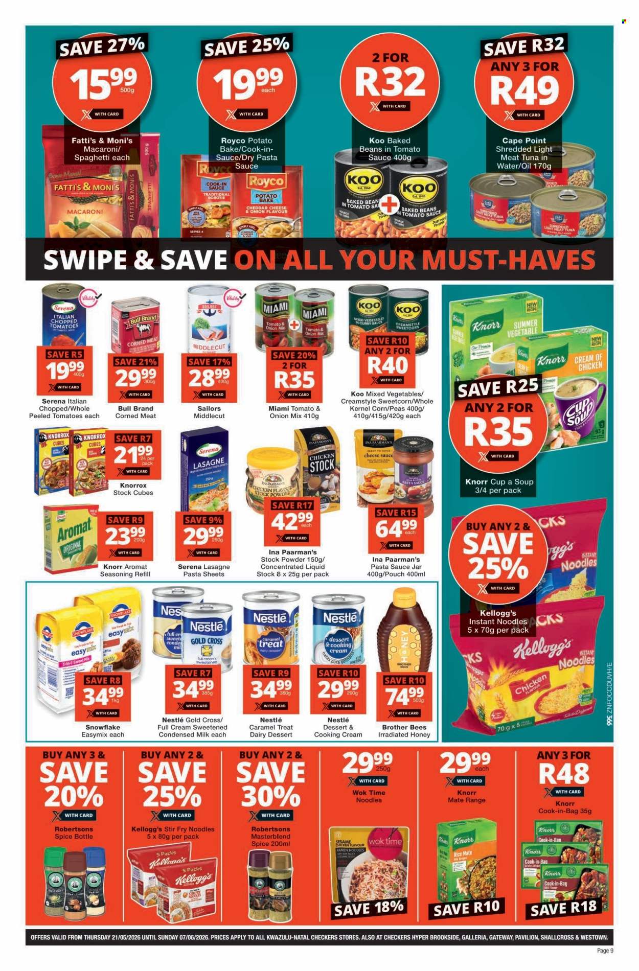 Checkers specials - 21/05/2026 - 07/06/2026. Page 9