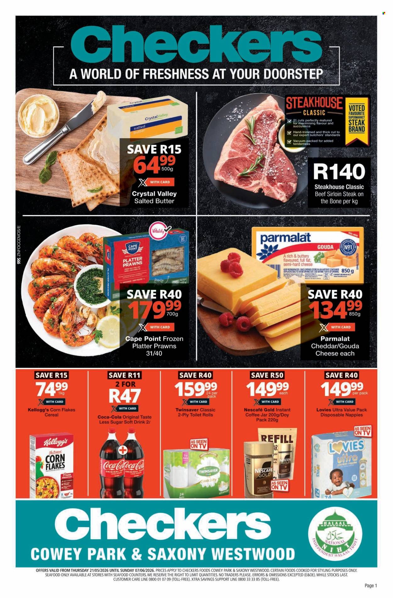 Checkers specials - 21/05/2026 - 07/06/2026. Page 1