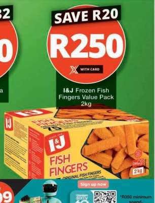 I&J Frozen Fish Fingers Value Pack