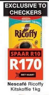 Nescafé Ricoffy Kitskoffie 1kg