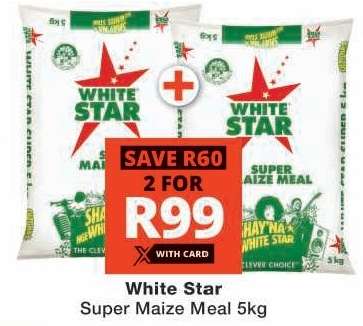 White Star Super Maize Meal 5kg