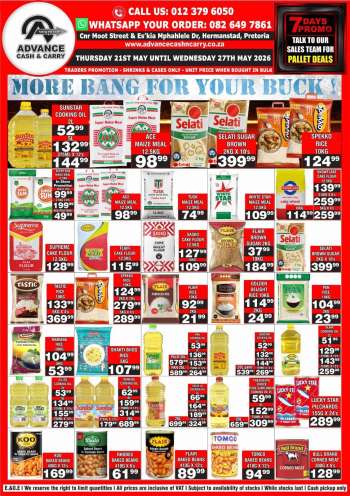 Advance Cash & Carry catalogue  - 21/05/2026 - 27/05/2026.