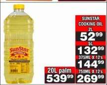 SUNSTAR COOKING OIL 2L