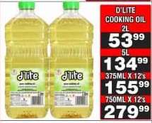 d'LITE COOKING OIL 2L