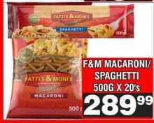 F&M MACARONI/SPAGHETTI