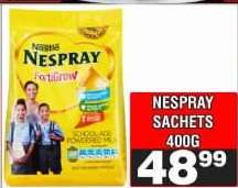 NESPRAY SACHETS 400G