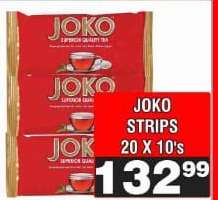 JOKO STRIPS 20 X 10's