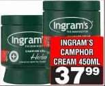 INGRAM'S CAMPHOR CREAM 450ml