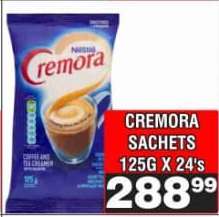 CREMORA SACHETS
