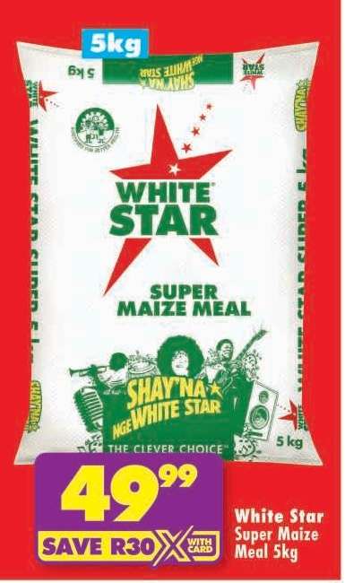 White Star Super Maize Meal 5kg