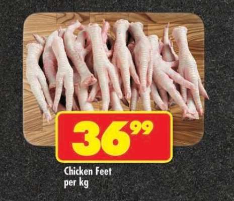 CHICKEN FEET per kg