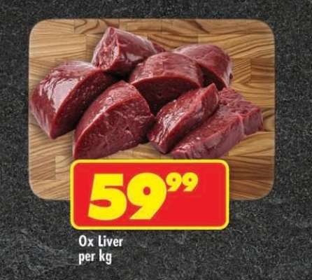 Ox Liver per kg
