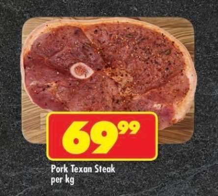PORK TEXAN STEAK