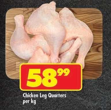 CHICKEN LEG QUARTERS per kg