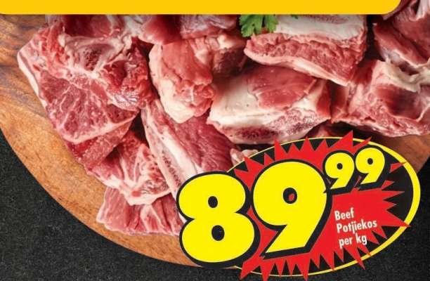 BEEF POTJIEKOS per kg