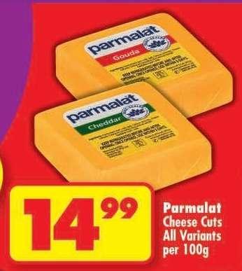 Parmalat Cheese Cuts All Variants
