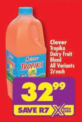 Clover Tropika Dairy Fruit Blend