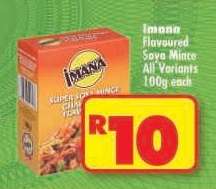 Imana Flavoured Soya Mince