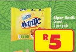Alpen Nutrific Cereal 2 per pack