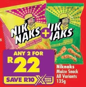 NikNaks Maize Snack