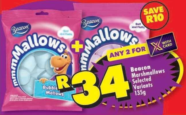 Beacon Marshmallows Selected Variants 135g