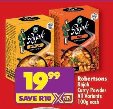 ROBERTSONS RAJAH CURRY POWDER