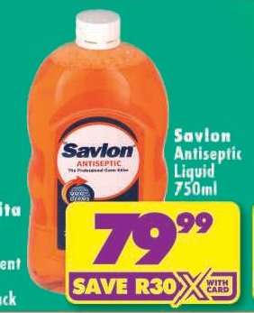 Savlon Antiseptic Liquid-750ml