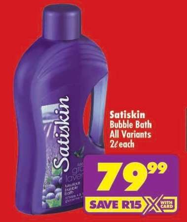 Satiskin Bubble Bath