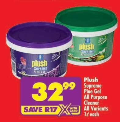 Plush Supreme Pine Gel All Purpose Cleaner