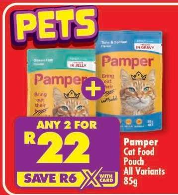 Pamper Cat Food Pouch All Variants 85g
