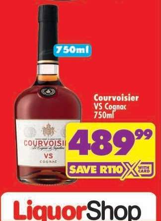 COURVOISIER VS COGNAC 750ML